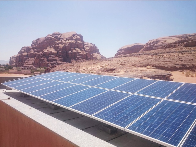Projet solaire Restar 32KW en Jordanie 2016