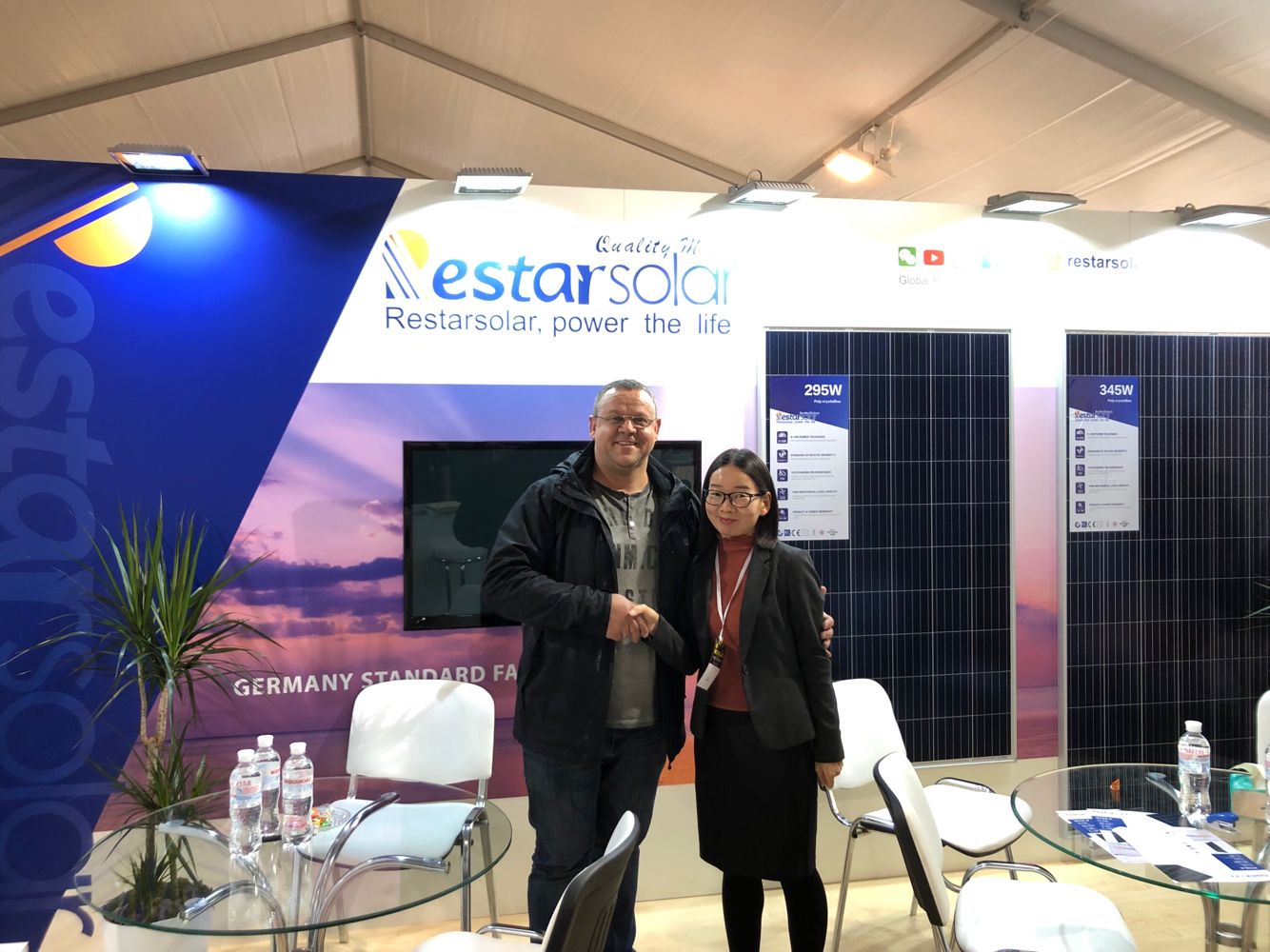 Restar Solar participe au salon international de l'énergie solaire ukrainien 2019 et poursuit son exploration du marché européen