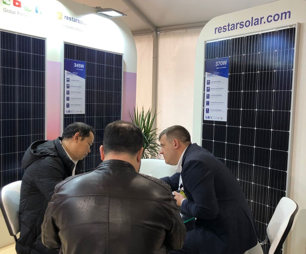 Restar Solar participe au salon international de l'énergie solaire ukrainien 2019 et poursuit son exploration du marché européen