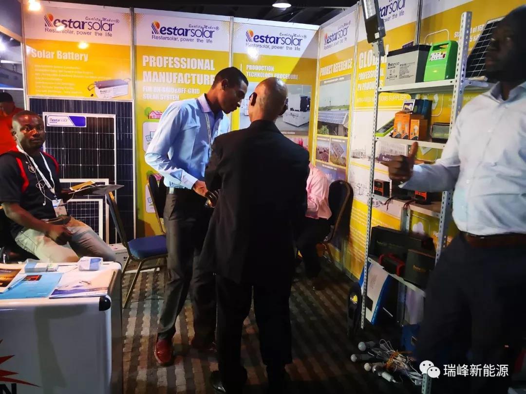 Restar Solar présente les derniers produits à la Nigeria Power Expo 2018
